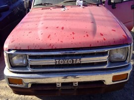 1991 TOYOTA TRUCK, RED, STD CAB, MT, 2WD, Z25945